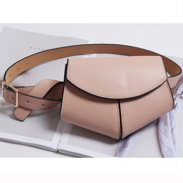 Elegant Leather Fanny Pack