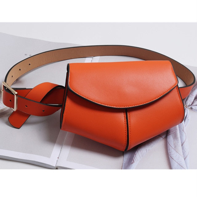 Elegant Leather Fanny Pack