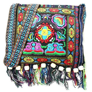 Vintage Chinese Style Embroidery Ethnic Shoulder Bag