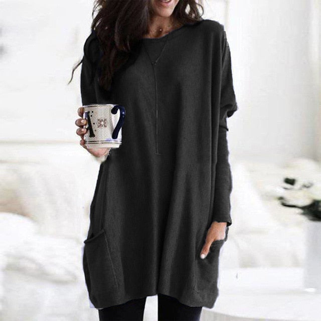 Long Sleeve Sweater Dress